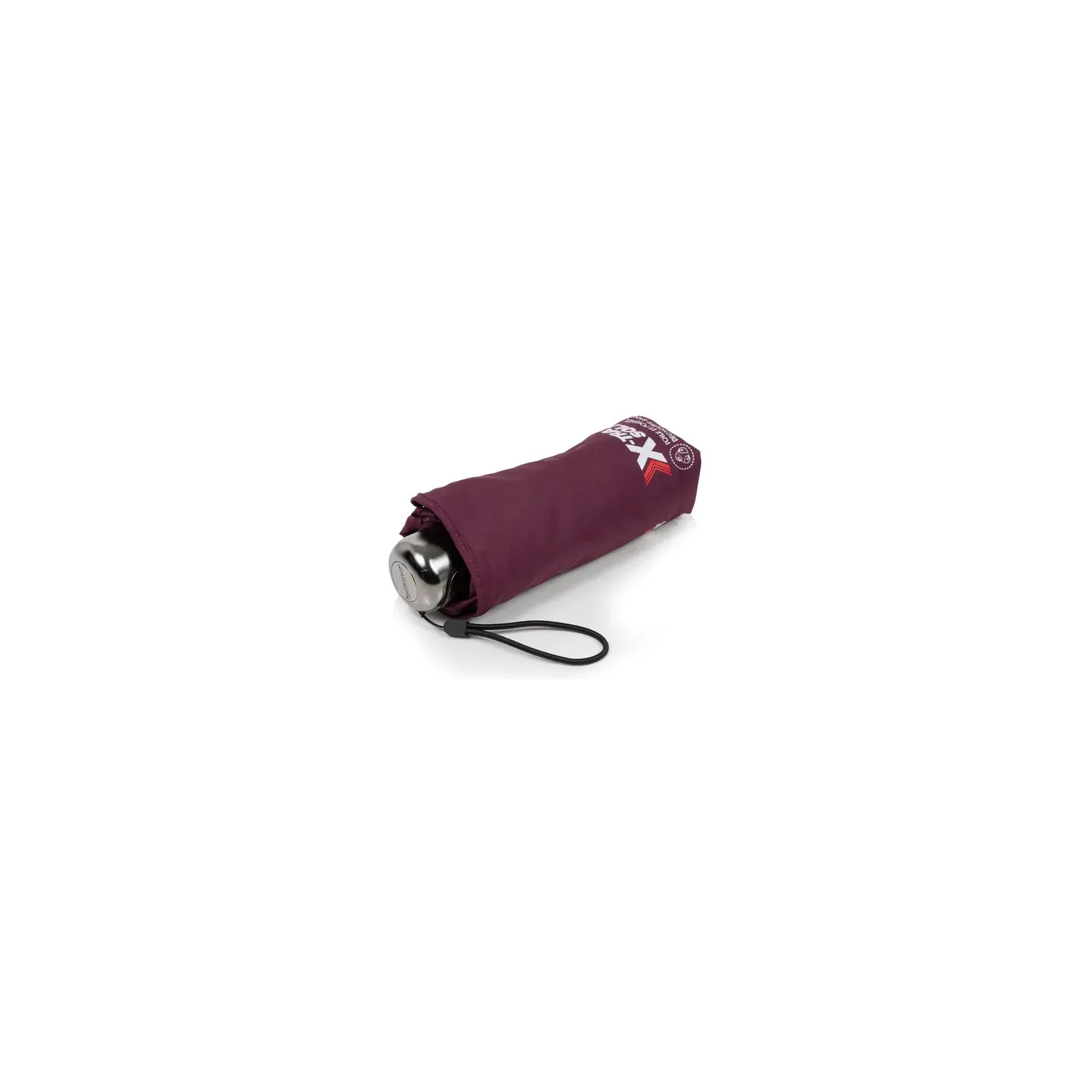 Mini Parapluie X-TRA Solide Manuelle Prune - Isotoner