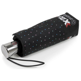 Mini Parapluie X-TRA Solide Automatique Mini pois - Isotoner