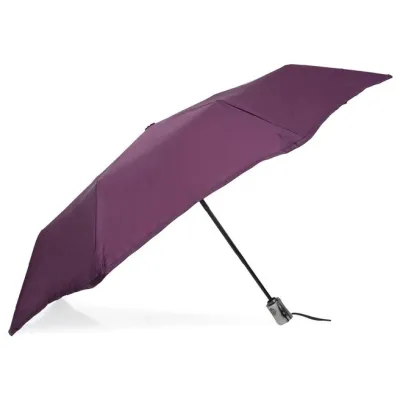 Mini Parapluie X-TRA Solide Automatique Prune - Isotoner