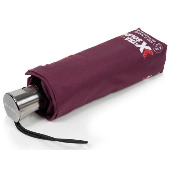 Mini Parapluie X-TRA Solide Automatique Prune - Isotoner