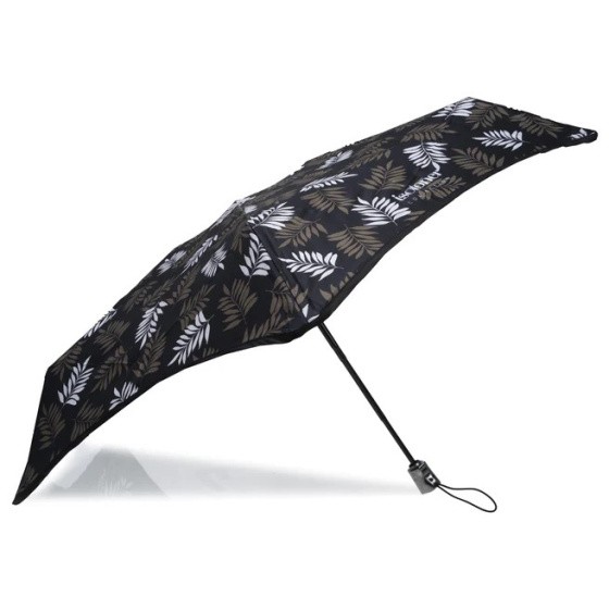 Mini Parapluie X-TRA Solide Automatique Feuille kaki - Isotoner
