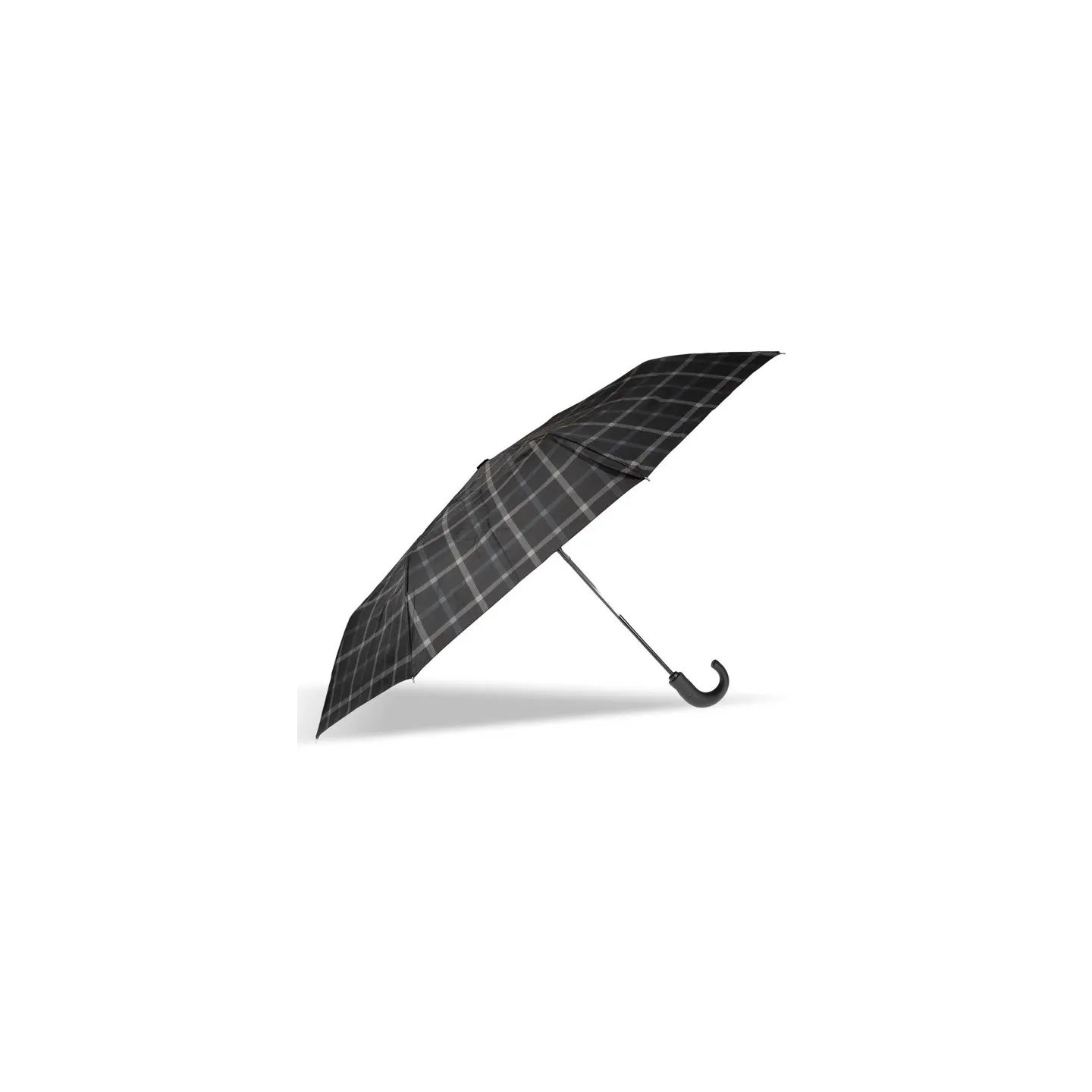 Crook X-TRA-Solid Checkered Umbrella - Isotoner ref 22350 traclet hat shop