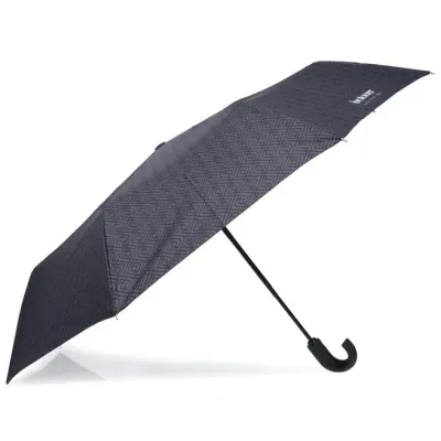 Parapluie Crook X-TRA-SOLID Monogramme - Isotoner