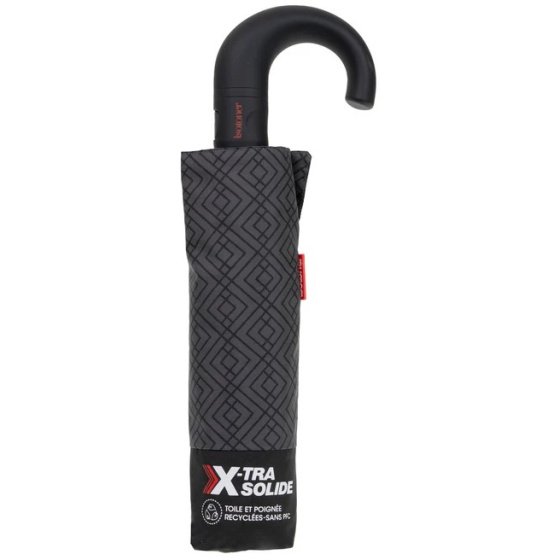 Parapluie Crook X-TRA-SOLID Monogramme - Isotoner