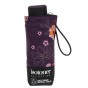 Mini Ultra Slim Umbrella Eggplant Flower - Isotoner