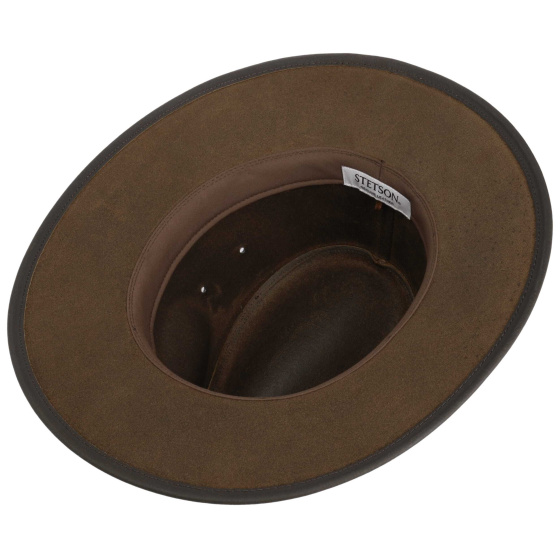 Chapeau Traveller Spokane Cuir Marron - Stetson