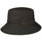 Bob Huntsville Waxed Cotton Brown UPF 40+ - Stetson