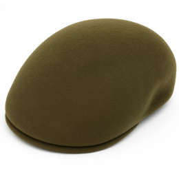 Loden Wool Ascot Flat Cap - Traclet