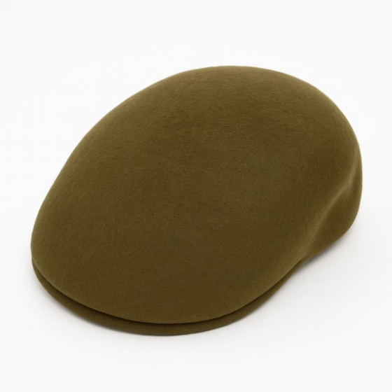Casquette Bombée Ascot Laine Loden - Traclet