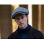 copy of Brown Herringbone Wool Irish Cap - Fléchet