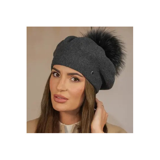 Béret Femme Lucie à Pompon - Fléchet