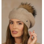 Women's Lucie Beret with Pompom - Fléchet
