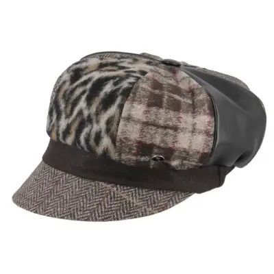 Casquette Gavroche Ravenne Patchwork - Fléchet  Reference : 22383| Chapellerie Traclet