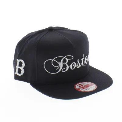 new era snapback cap Scripter Snap Boston