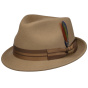 Crotone Beige Woolfelt Trilby Hat - Stetson