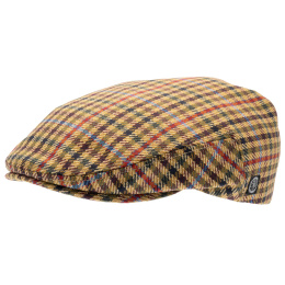 Edward Checked Camel Cap CTH Ericson