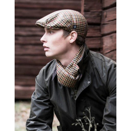 Edward Checked Camel Cap CTH Ericson