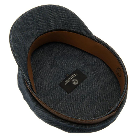 Casquette marin bleu jean's Båtsman Organic Denim