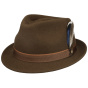 Camel Woolfelt Trilby Hat - Stetson