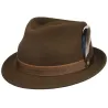 Camel Woolfelt Trilby Hat - Stetson Reference: 22398| Chapellerie Traclet
