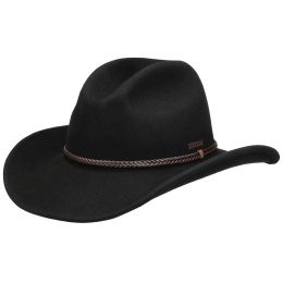 Stetson Black Felt Western Bolzano Hat