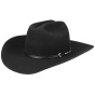 Chapeau Western Deadwood Woolfelt Noir - Stetson