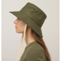 Olive Wide Brim Canvas Hat UPF 50+ - Tilley