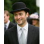 Black Wool Felt Bowler Hat - Traclet