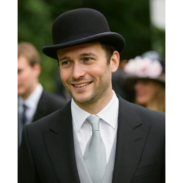 Black Wool Felt Bowler Hat - Traclet