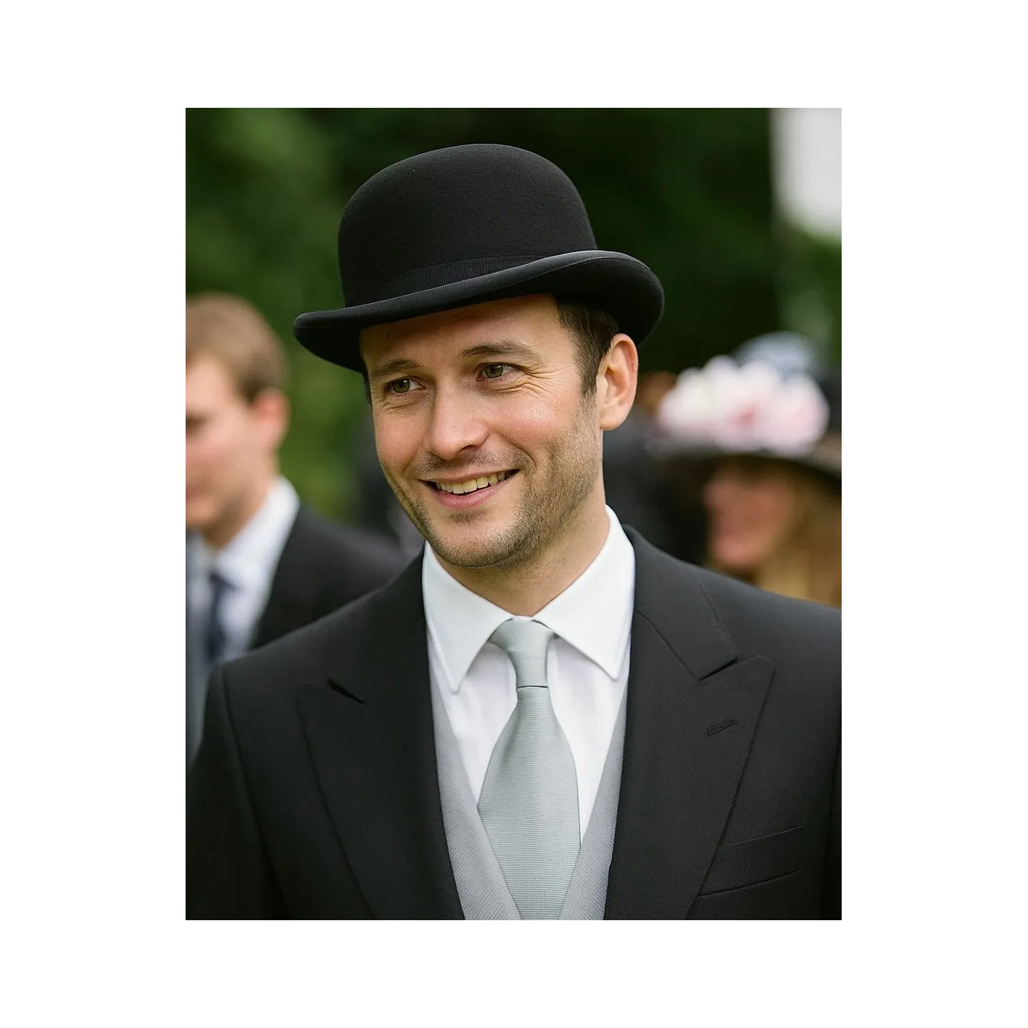 Chapeau Melon Feutre Laine Noir - Traclet