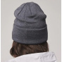 The Merino Wool Beanie Grey - Tilley
