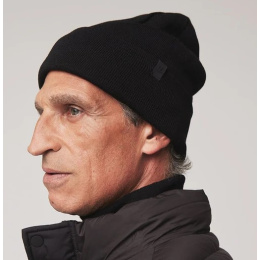 Bonnet Le Merino Laine Noir - Tilley