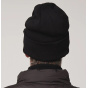 Bonnet Le Merino Laine Noir - Tilley