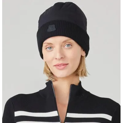 Airlite Down Lined Black Beanie - Tilley ref 22431 Traclet hat shop