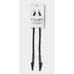 Cordon Pince Clip Chapeau transport & Anti Vent - Tilley