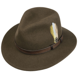 Chapeau Traveller Rutherford Vitafelt Taupe - Stetson