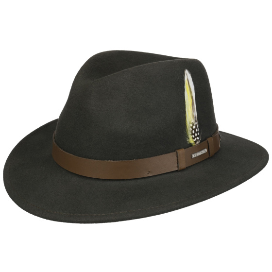 Chapeau Traveller Lubbock Vitafelt Marron - Stetson