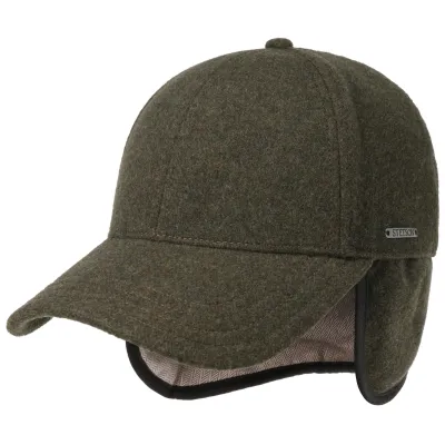 Stetson VABY Olive Baseball Cap Reference: 22438 | Chapellerie Traclet