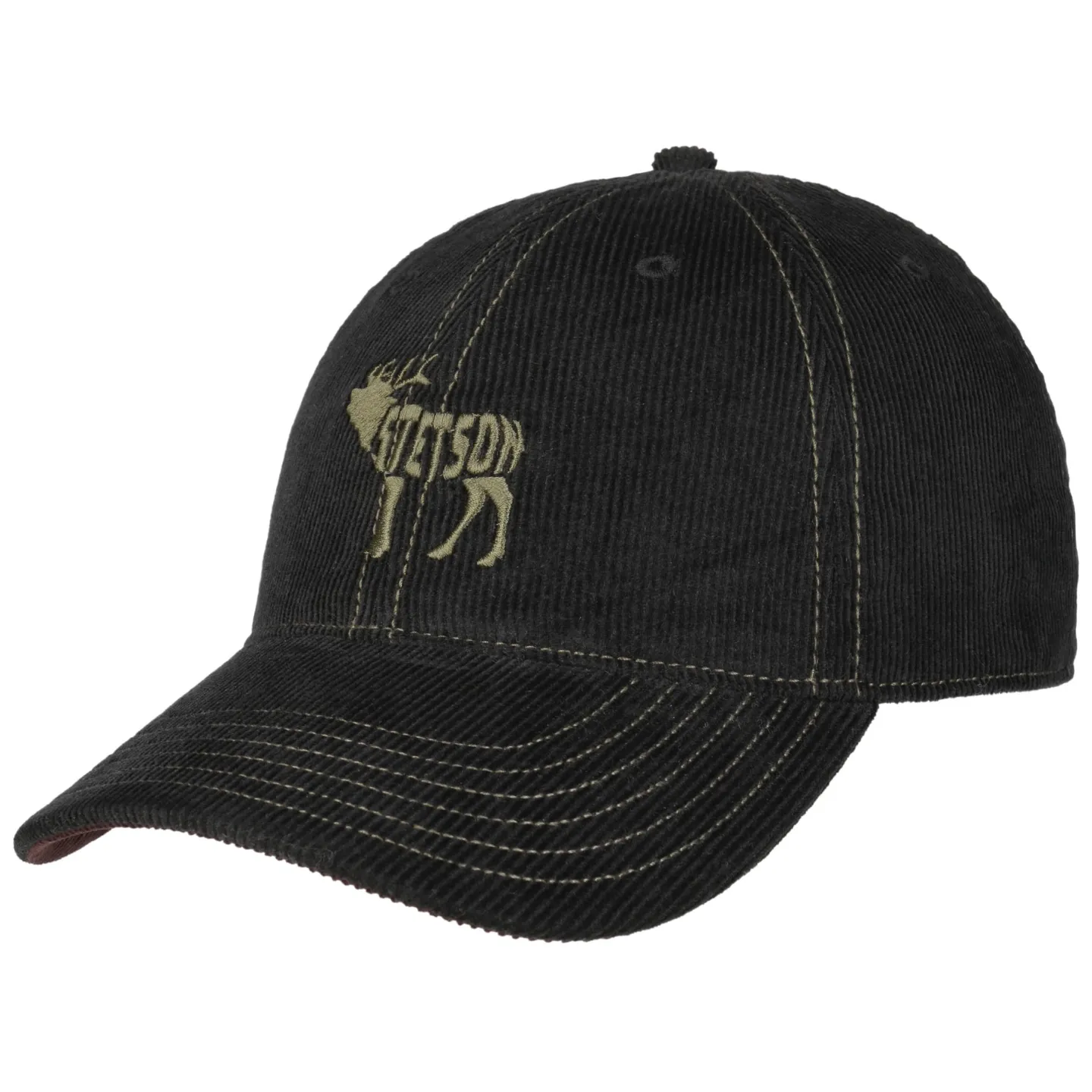 Deer Velvet Baseball Cap - Stetson ref 22440 traclet hat shop