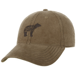 Casquette Baseball Ours Velours Beige - Stetson