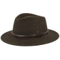 Traveller Langres Crushable Felt Hat Khaki - Flechet