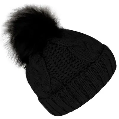 Lublin Pompom Beanie with Fleece Lining - Traclet Reference: 22449| Chapellerie Traclet