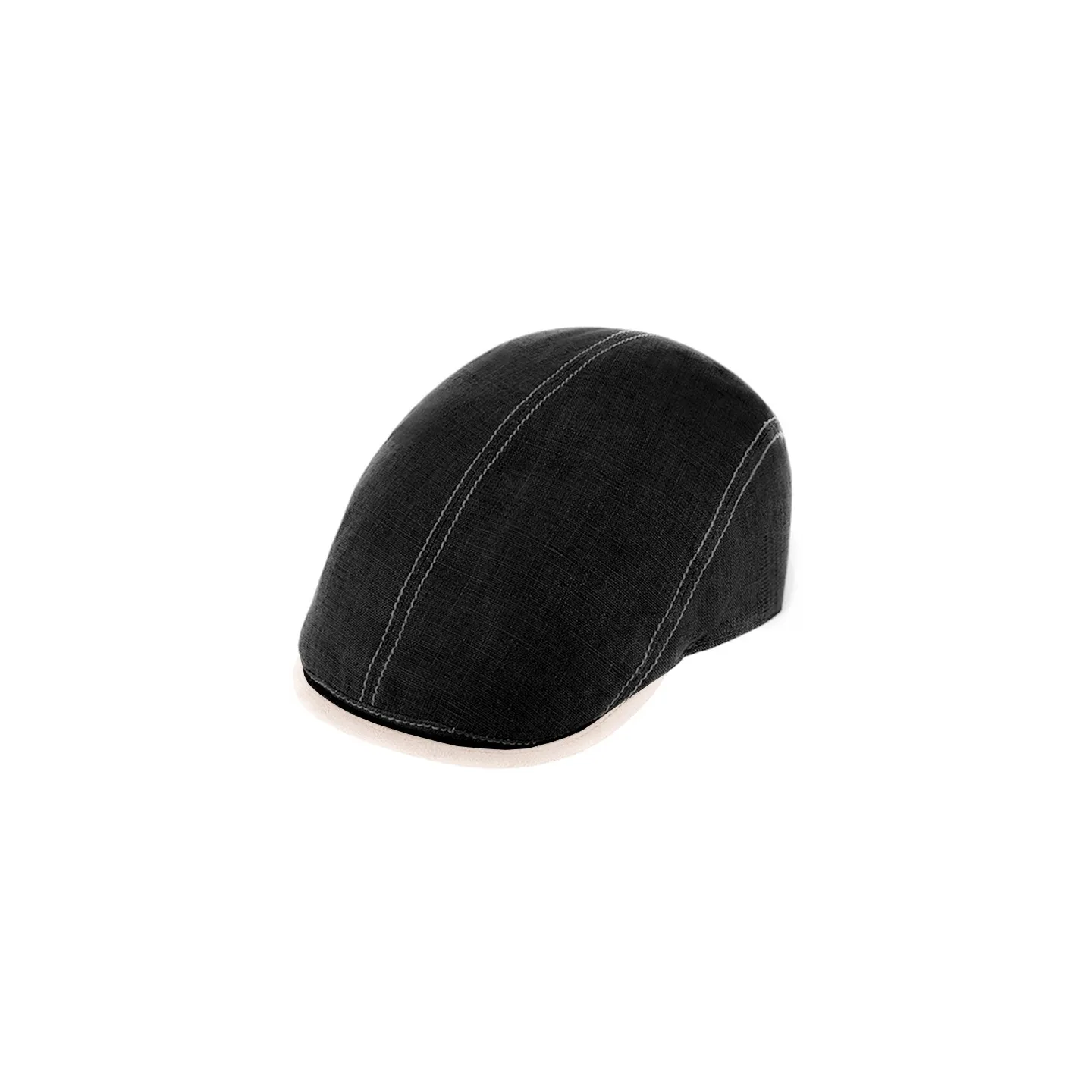 Casquette Bombée Giovanni lin Noire UPF 50+ - Traclet