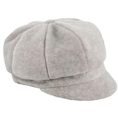 Casquette Gavroche Janice Polaire Gris Clair - Traclet