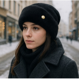 copy of Brown Faux Fur Cherrybush Hat - Barts