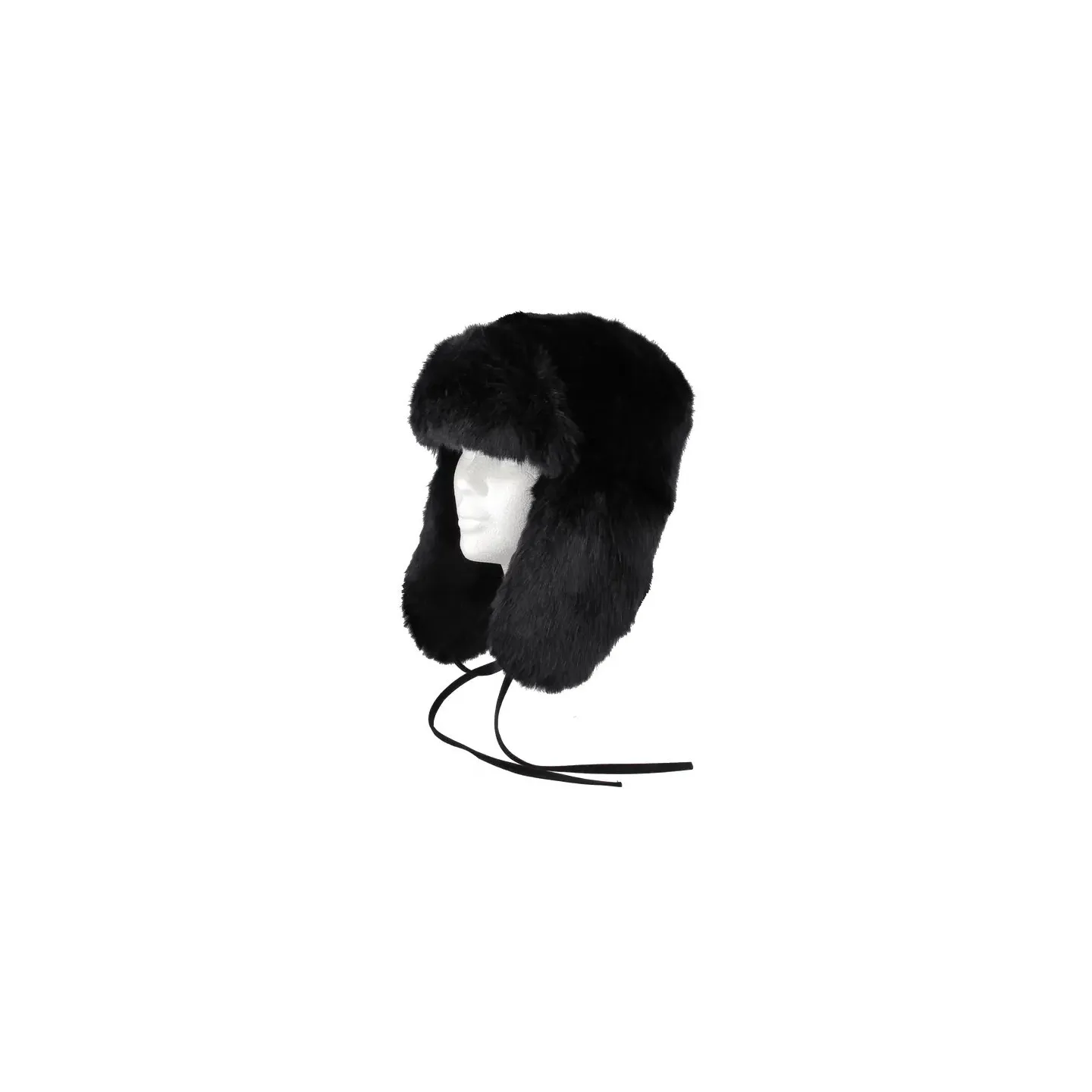 Chapka Tivoli Fausse Fourrure Noir - Flechet réf 22457 chapellerie traclet