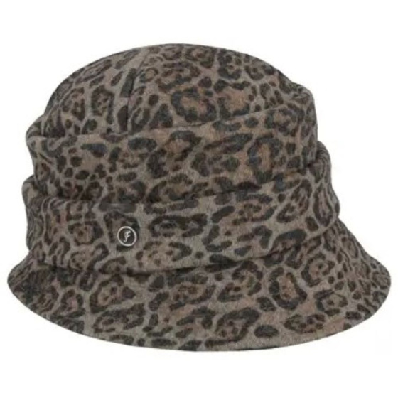 copy of Ninon Leopard Cloche Hat - Traclet