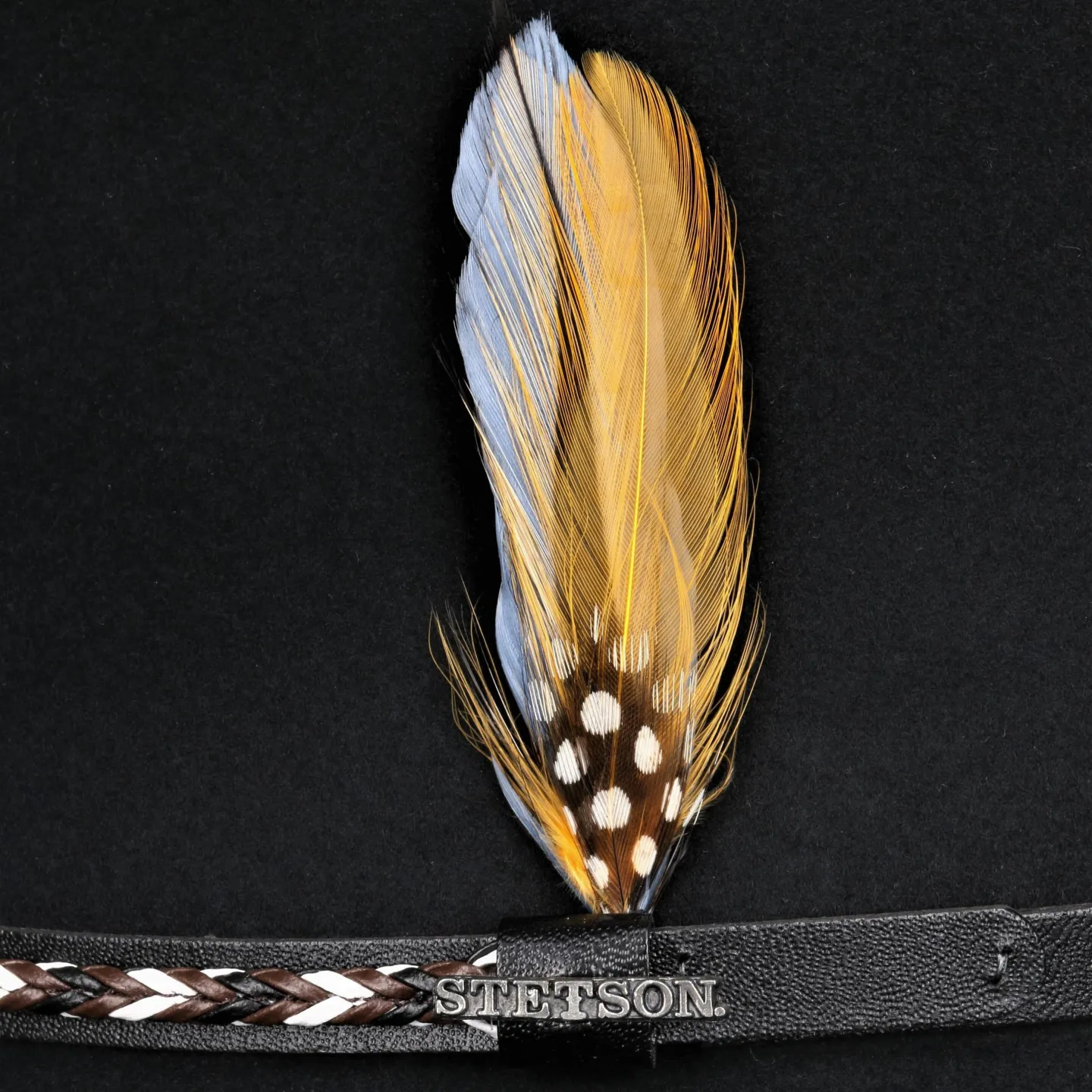 chapeau stetston amasa noir - boutique stetson Reference : 4769 | Chapellerie Traclet