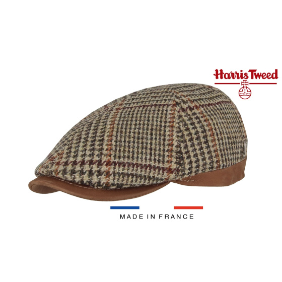 Doubs Flat Cap Virgin Wool Beige - Flechet