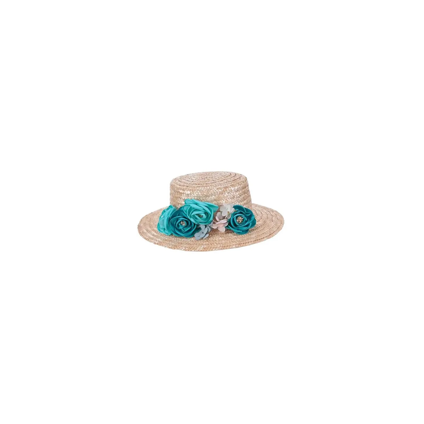 Canotier Femme Mayra Paille Naturelle - Traclet Reference : 22463| Chapellerie Traclet